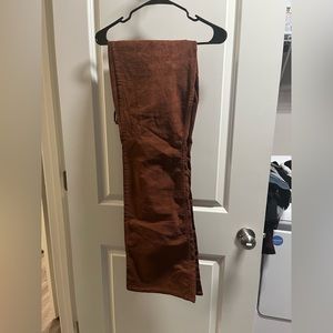 Corduroy flare pants